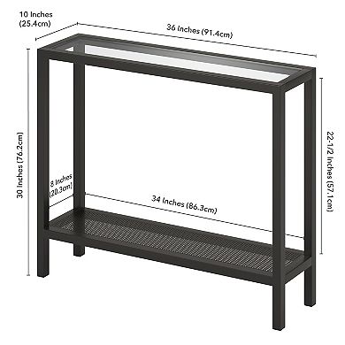 Finley & Sloane Rigan 2-Tier Console Table