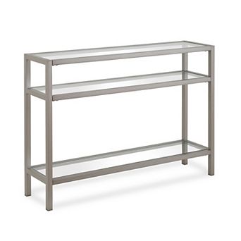 Finley & Sloane 42 in Sivil 3 tier Console Table