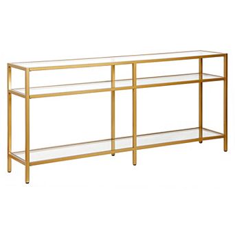 Finley & Sloane Sivil 64 in 3 tier Console Table