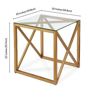 Finley & Sloane Dixon Square Side Table