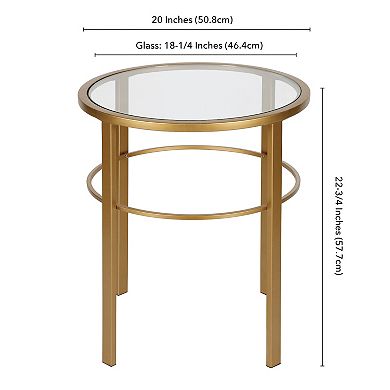 Finley & Sloane Gaia Round Side Table