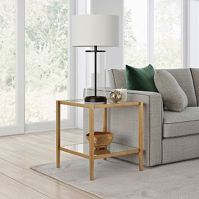 Finley & Sloane Hera 2-Tier Square Side Table