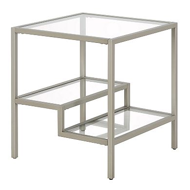 Finley & Sloane Lovett 2-Tier Square Side Table