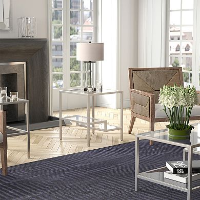 Finley & Sloane Lovett 2-Tier Square Side Table