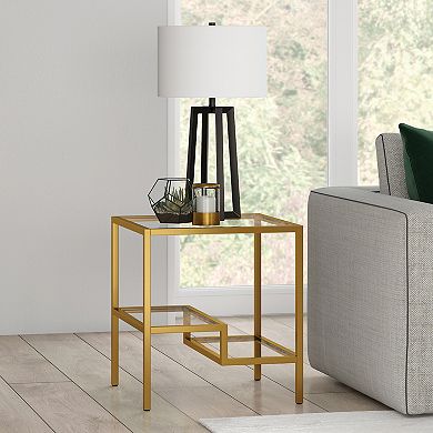 Finley & Sloane Lovett 2-Tier Square Side Table