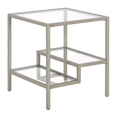 Finley & Sloane Lovett 2-Tier Square Side Table