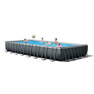 Intex 26373EH 32' x 16' x 52" Rectangular Ultra XTR Frame Swimming Pool w/ Pump