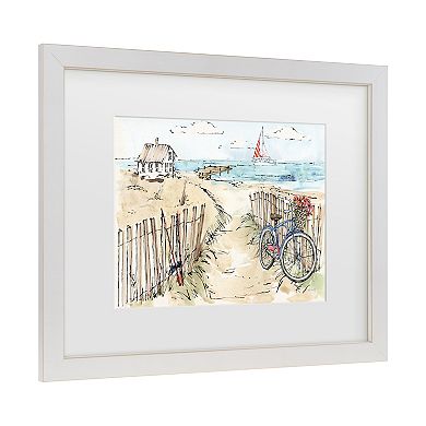 Coastal Catch V Framed Wall Art