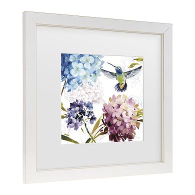 Spring Nectar Square III Framed Wall Art