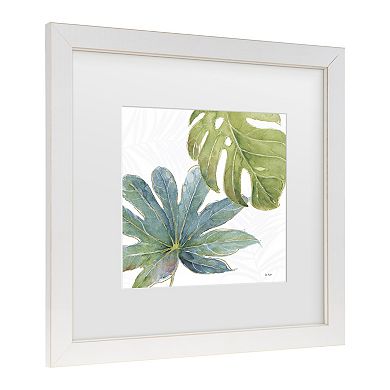 Trademark Fine Art Tropical Blush VII Framed Wall Art