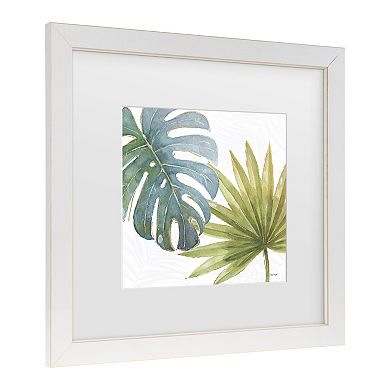 Trademark Fine Art Tropical Blush VIII Framed Wall Art