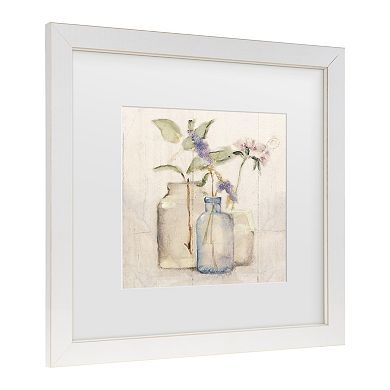 Trademark Fine Art Cheri Blum Blossoms I Framed Wall Art