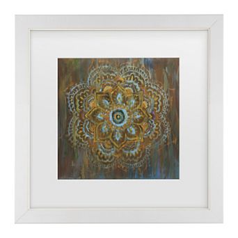 Bombay Bohemian White Framed Wall Art