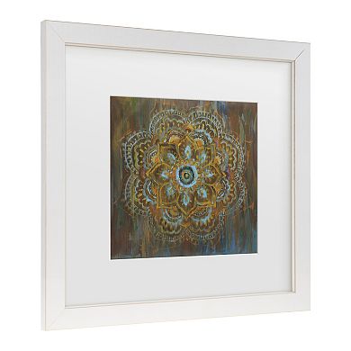 Bombay Bohemian White Framed Wall Art