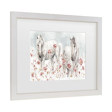 Trademark Fine Art Wild Horses III Framed Wall Art