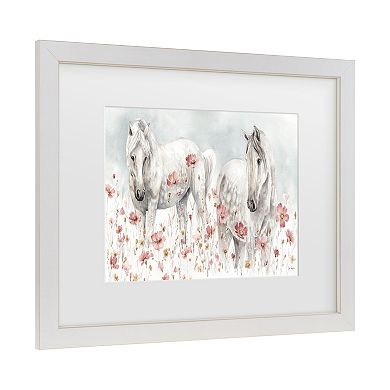 Wild Horses III Framed Wall Art