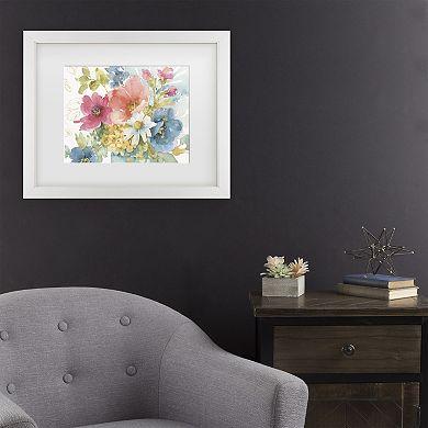 Trademark Fine Art My Garden Bouquet I Floral Framed Wall Art