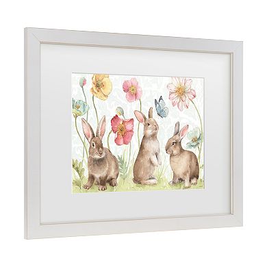 Trademark Fine Art "My Garden Bouquet I" Framed Wall Art