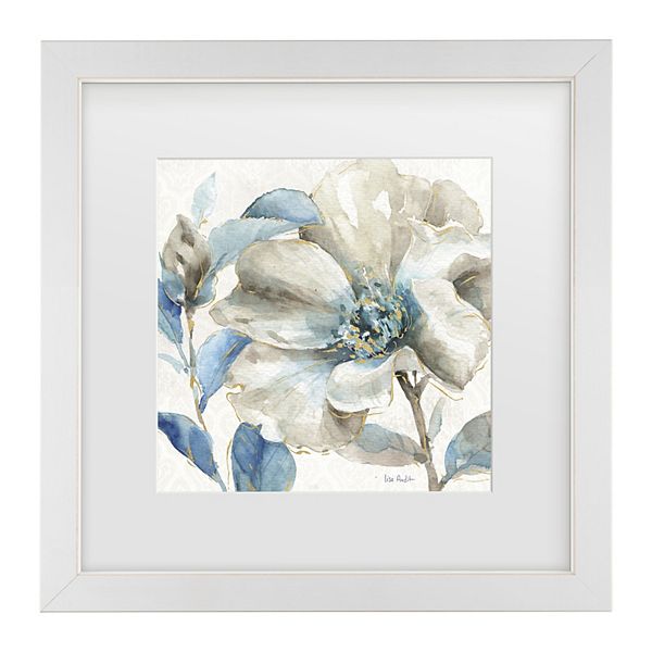 Indigold IV Floral Framed Wall Art