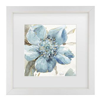 Trademark Fine Art Indigold VI Floral Framed Wall Art