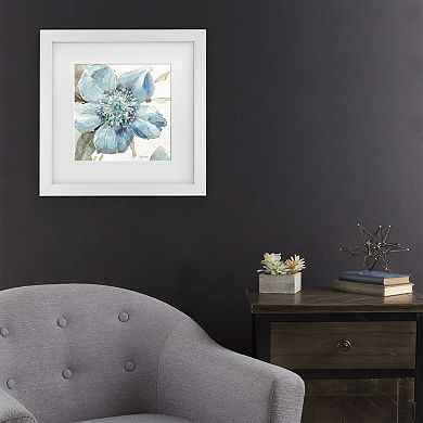 Trademark Fine Art Indigold VI Floral Framed Wall Art