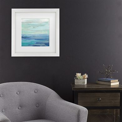 Trademark Fine Art Silvia Vassileva Sunset Beach II Framed Wall Art