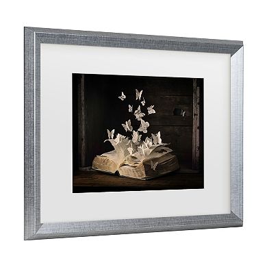 Trademark Fine Art Lepidopterology Butterfly Framed Wall Art