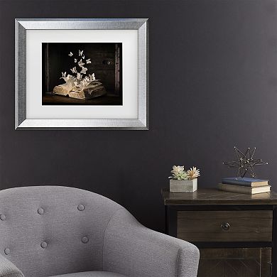 Trademark Fine Art Lepidopterology Butterfly Framed Wall Art