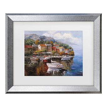 Trademark Fine Art At Sea Framed Wall Art