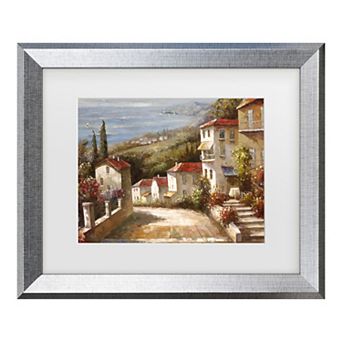 Trademark Fine Art Home in Tuscany Framed Wall Art
