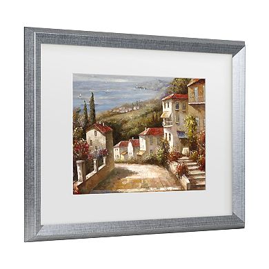 Trademark Fine Art Home in Tuscany Framed Wall Art