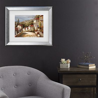 Trademark Fine Art Home in Tuscany Framed Wall Art