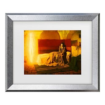 Henry Ossawa Tanner The Annunciation Silver Framed Wall Art