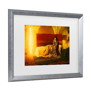 Henry Ossawa Tanner The Annunciation Silver Framed Wall Art