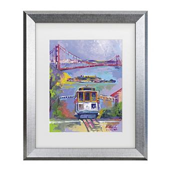 Trademark Fine Art Richard Wallich San Francisco 2 Framed Wall Art