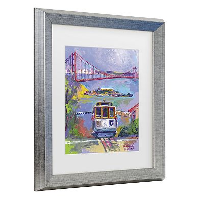 Trademark Fine Art Richard Wallich San Francisco 2 Framed Wall Art