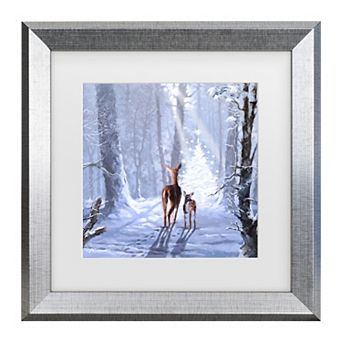 Trademark Fine Art The Macneil Studio Christmas Magic Matted Framed Art