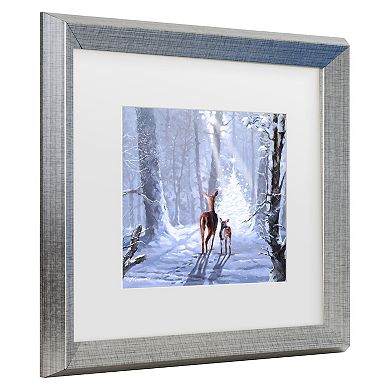 Trademark Fine Art The Macneil Studio Christmas Magic Matted Framed Art