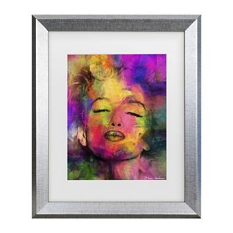 Trademark Fine Art Marilyn Monroe VI Framed Wall Art