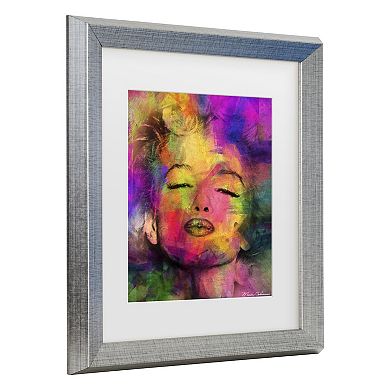 Trademark Fine Art Marilyn Monroe VI Framed Wall Art