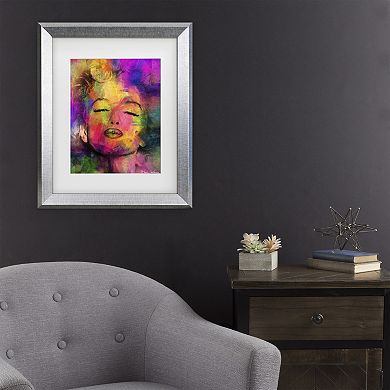 Trademark Fine Art Marilyn Monroe VI Framed Wall Art