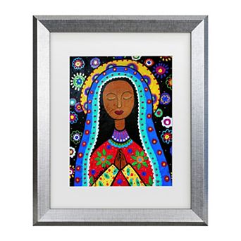 Trademark Fine Art Prisarts Our Lady Of Guadalupe II Matted Framed Art