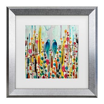 Trademark Fine Art Sylvie Demers "We" Matted Framed Art