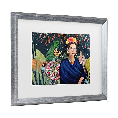 Trademark Fine Art Sylvie Demers Frida Matted Framed Art