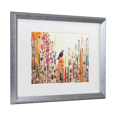 Trademark Fine Art Sylvie Demers Joie De Vivre Matted Framed Art