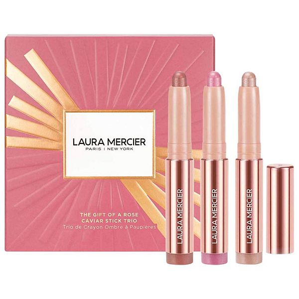 Laura Mercier Mini RoseGlow Caviar Stick Eyeshadow Trio