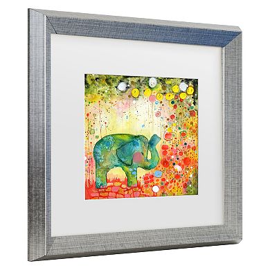 Trademark Fine Art Wyanne Garden Adventure Matted Framed Art