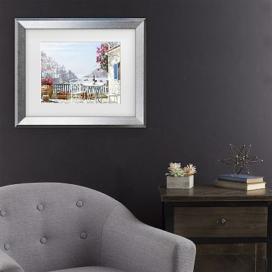 Trademark Fine Art The Macneil Studio Amalfi Coast Matted Framed Art