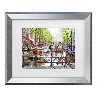 Trademark Fine Art The Macneil Studio Amsterdam Landscape Matted Framed Art