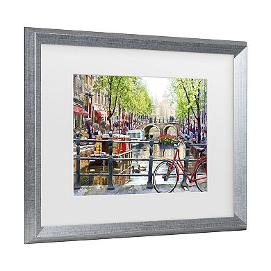 Trademark Fine Art The Macneil Studio Amsterdam Landscape Matted Framed Art